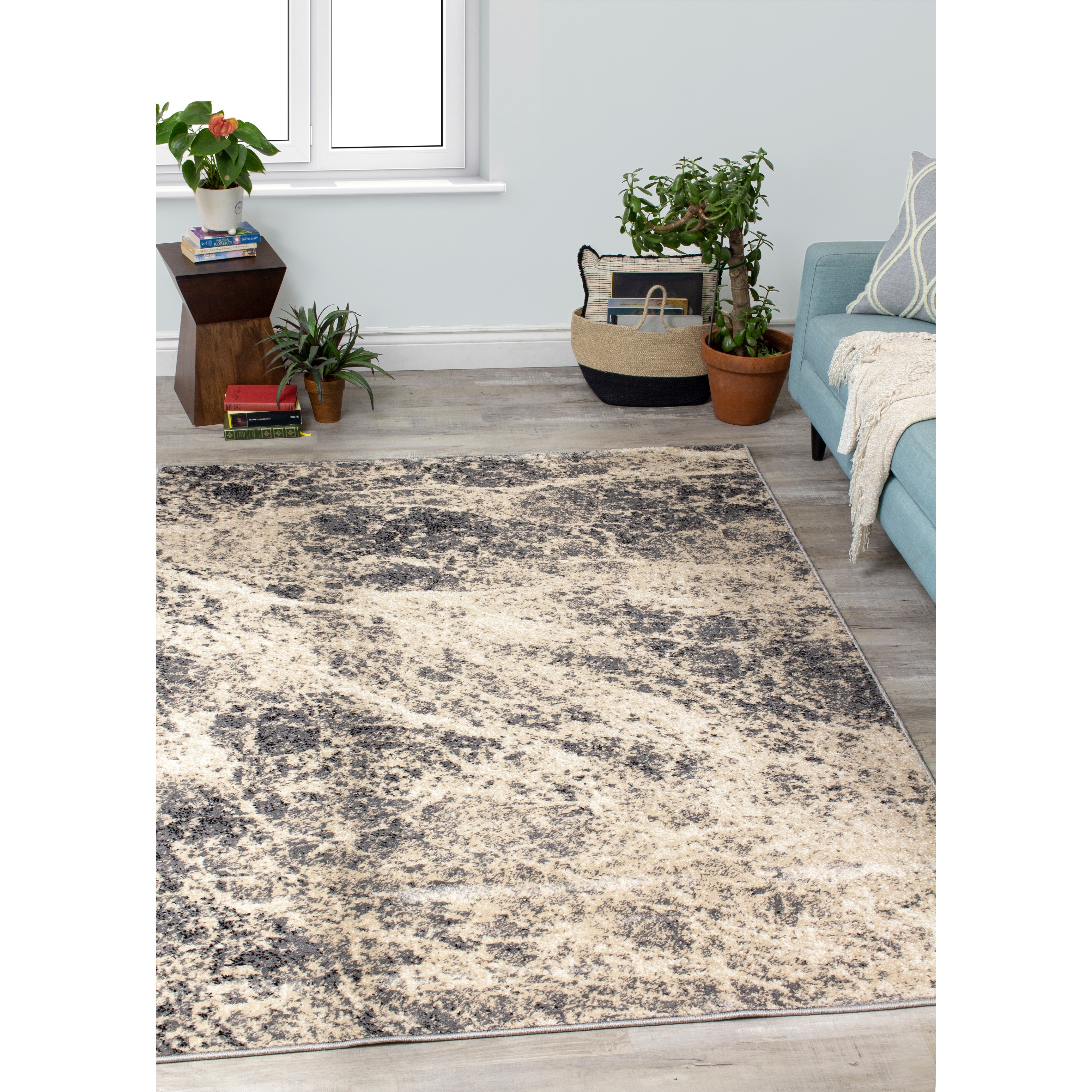 Covington Collection - Cream/Beige Sandstorm Rug