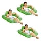 preview thumbnail 1 of 4, Aqua Leisure Zero Gravity Inflatable Swimming Pool Lounge Chair Float, Green, 3 - 3 Pack