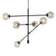 preview thumbnail 8 of 8, Carson Carrington Tomten 6-light Sputnik Chandelier