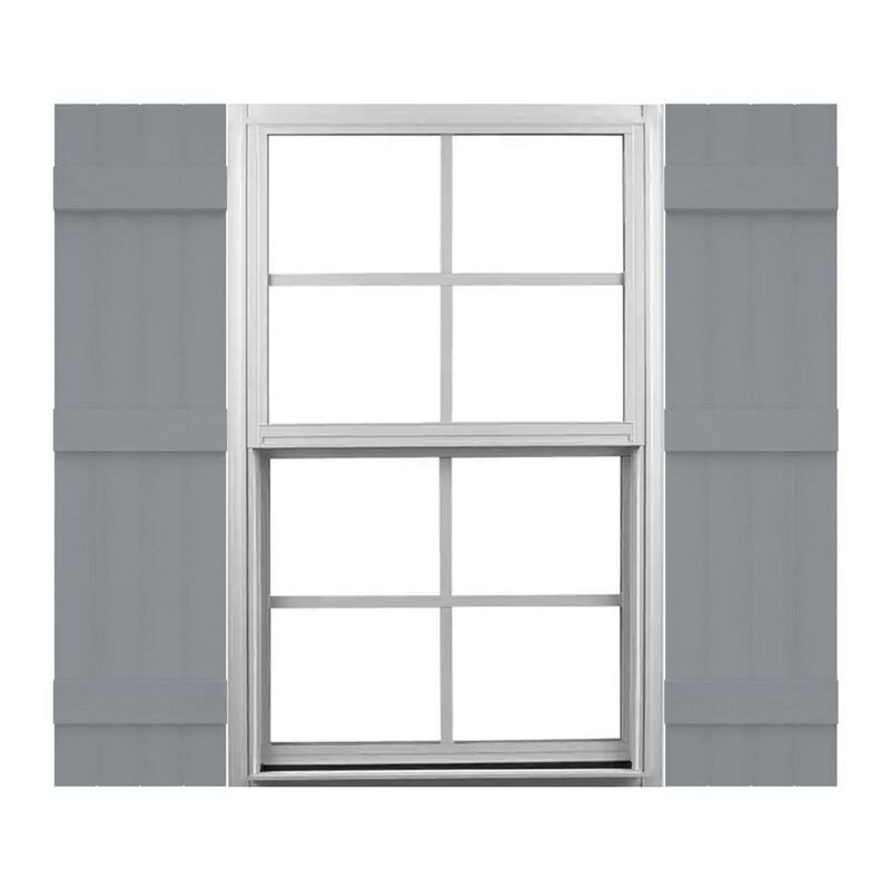 Mid-America Vinyl, Standard Size Four Board Joined Shutters