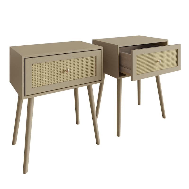 CraftPorch Sophisticated Wall Bed with 2 Nightstand