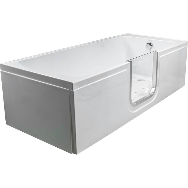 Ella Laydown 32x72 Soaking Walk in Bathtub