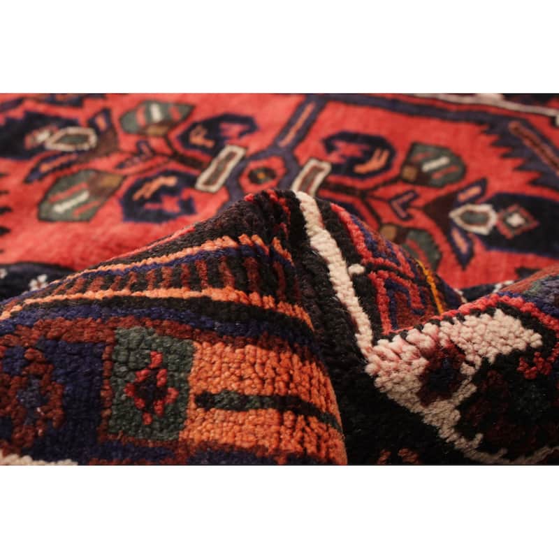 ECARPETGALLERY Hand-knotted Konya Anatolian Dark Red Wool Rug - 4'9 x 8'1