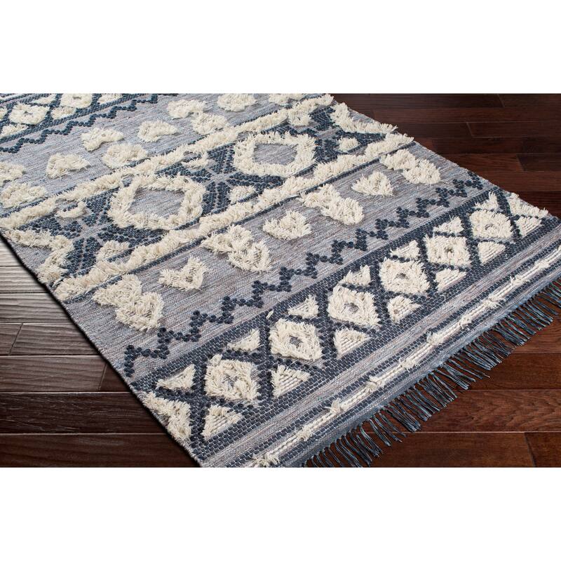 Helston Handmade Tribal Wool Area Rug