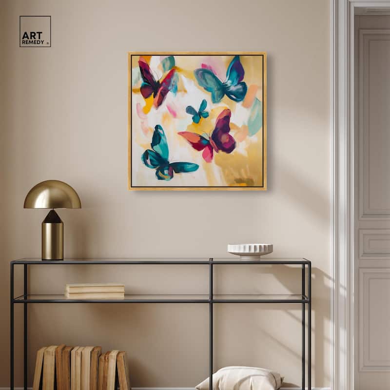 Wings in Waltz I Canvas by Art Remedy
