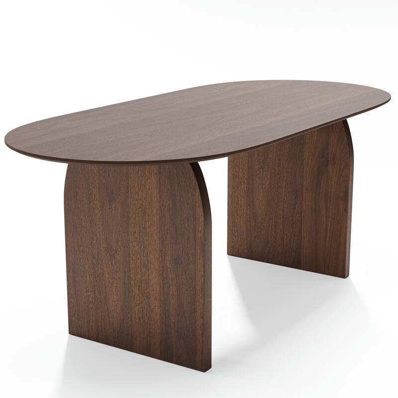 Solid Wood Dining Table for 6-8 People Nordic style