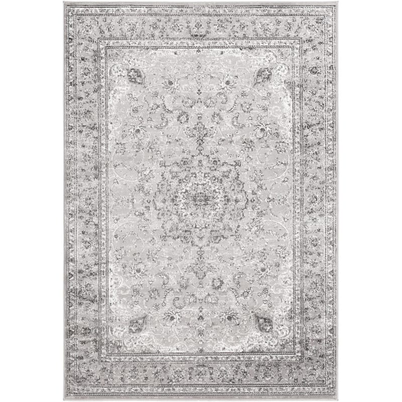 Livabliss Monte Carlo Updated Traditional Medallion Area Rug