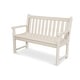 preview thumbnail 5 of 10, POLYWOOD Traditional 48" Outdoor Garden Bench Sand