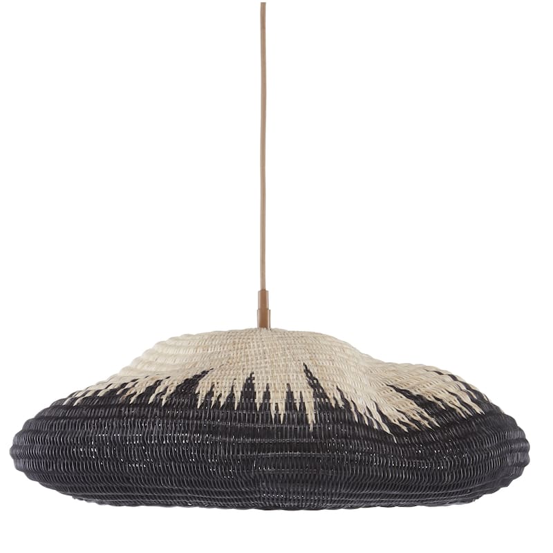 Currey & Company Comme Des Paniers Pendant - 9.5"h x 23"dia