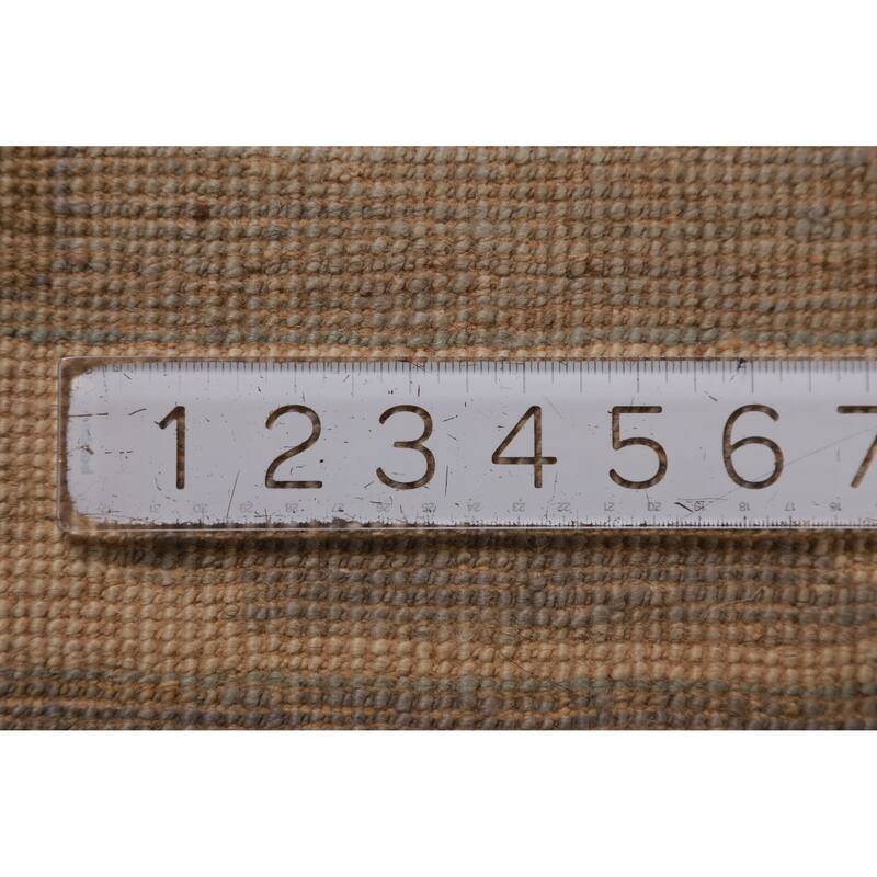 Hand Knotted Oriental 100% Wool Carpet Transitional All-Over Greys & Charcoal Oushak Area Rug - 13' 9'' X 10' 1''