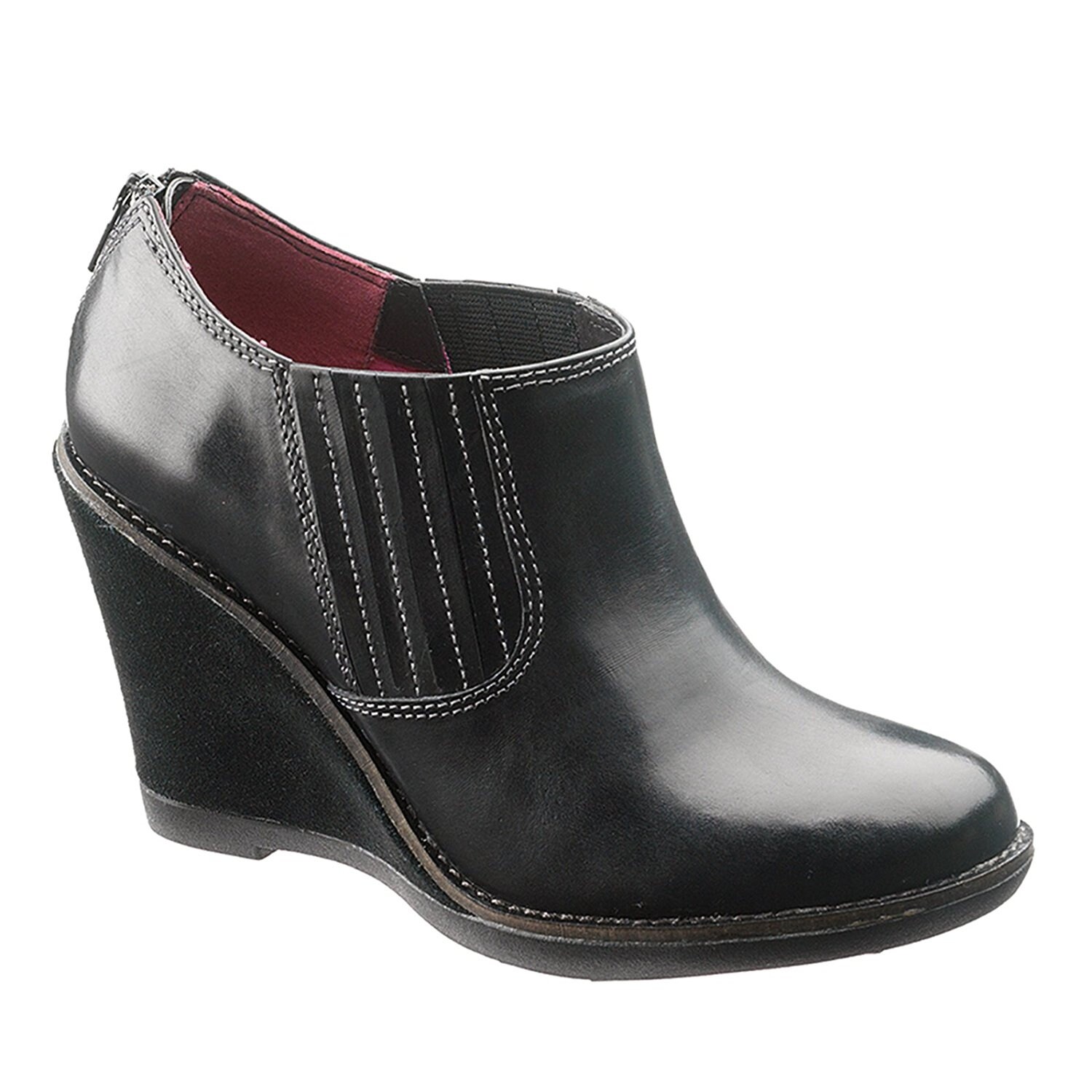 hush puppies wedge boots