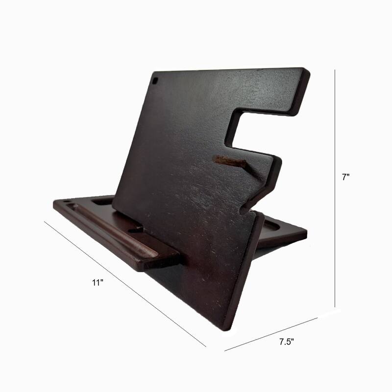 Nightstand accessories organizer phone tablet wallet watch stand