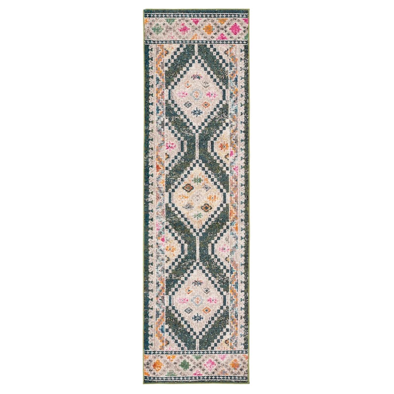 SAFAVIEH Fontana Shag Magali Modern Abstract 2-inch Thick Rug