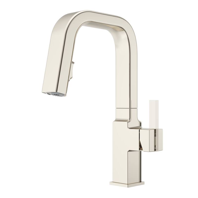 Pfister GT572-VRV Verve 1.8 GPM Single Hole Pull Down Bar Faucet - Polished Nickel