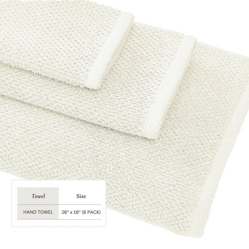Linery & Co. Luxury Cotton Textured Bath Towel