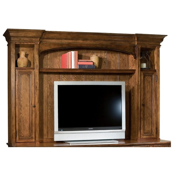 Hekman Furniture Brown Solid Wood Entertainment Deck (Top Only). Opens flyout.