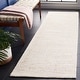 preview thumbnail 102 of 191, SAFAVIEH Handmade Abstract Lottie Modern Wool Rug 2'3" x 10' Runner - Ivory/Brown