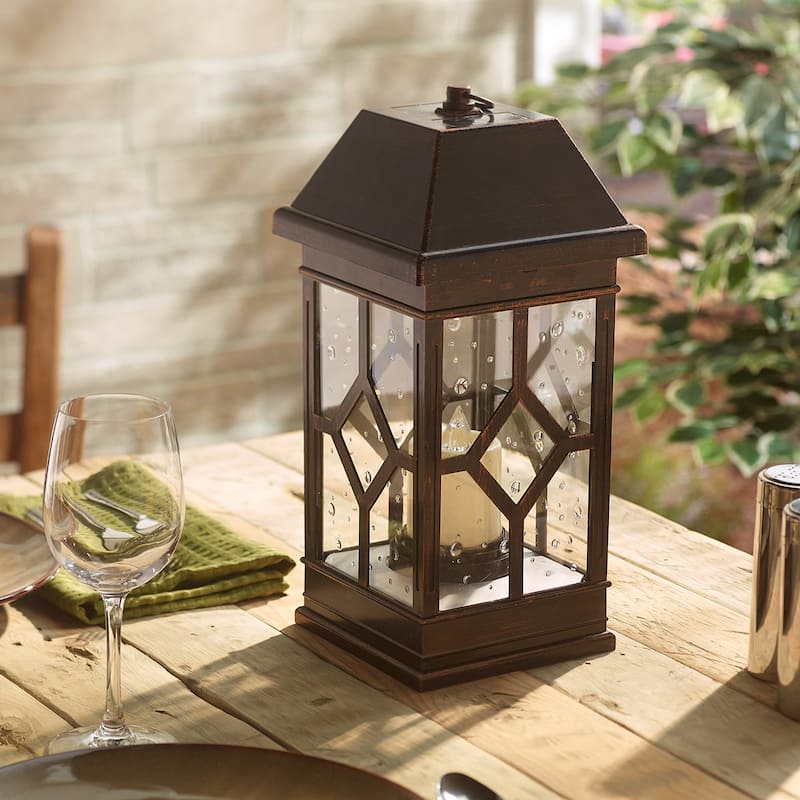 San Felipe II Solar Lantern - Bronze