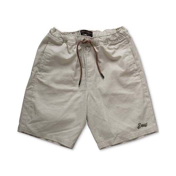 Shop Deus Ex Machina Mens Shorts Beige Size Small S Drawstring
