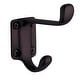 preview thumbnail 5 of 11, Baldwin Estate Double Robe Hook Venetian Bronze