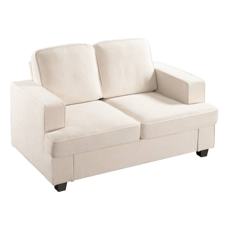 Modern Velvet Loveseat