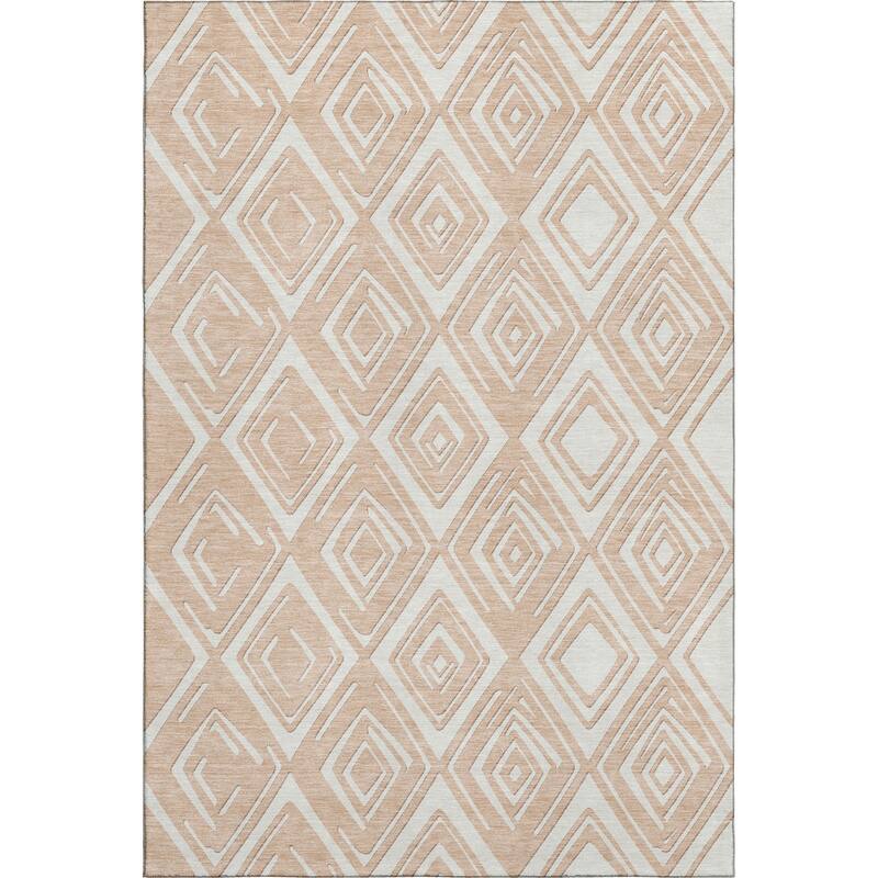 Premium Washable Super Soft Diamond Cascade Mayfield Rug