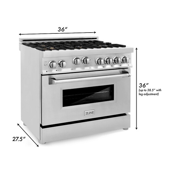 gas stove with stainless steel top