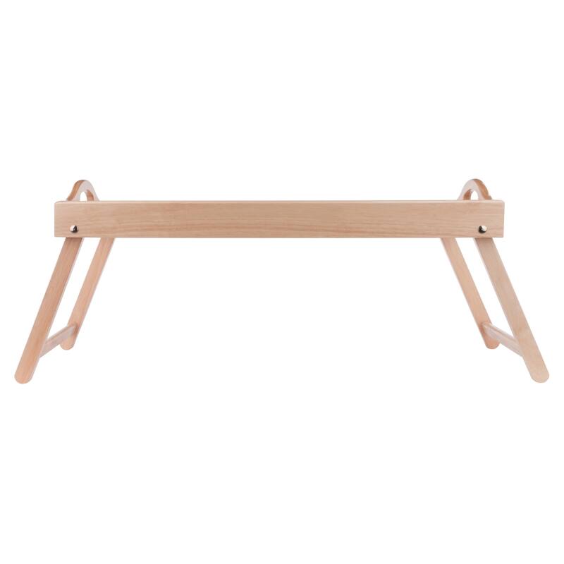 Alani Breakfast Tray Natural and White Finish