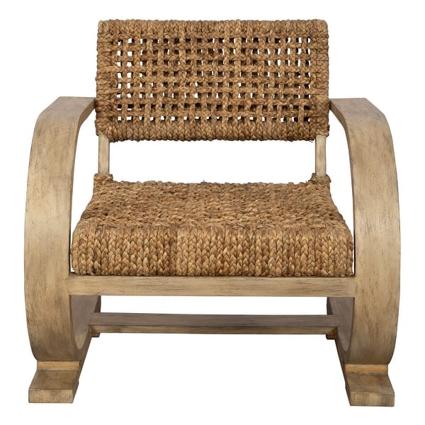 slide 2 of 5, Uttermost Rehema Driftwood Accent Chair - 30"W x 30"H x 31"D