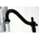 preview thumbnail 4 of 12, Kingston Brass Heritage 1.8 GPM Wall Mounted Bridge Kitchen Faucet