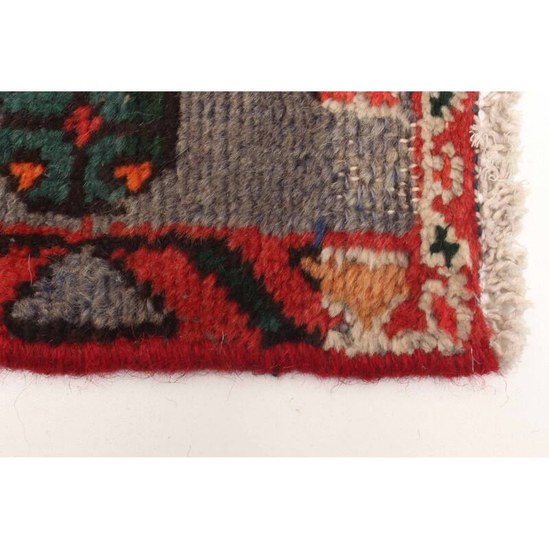 ECARPETGALLERY Hand-knotted Andelz Red Wool Rug - 4'1 x 6'11