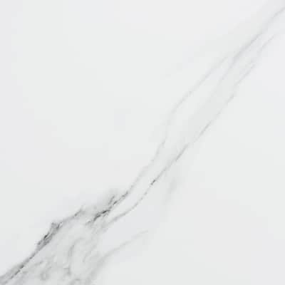 Tmolus 13x13 Grey Matte Marble Look Porcelain Tile - Floor, Wall, Backsplash