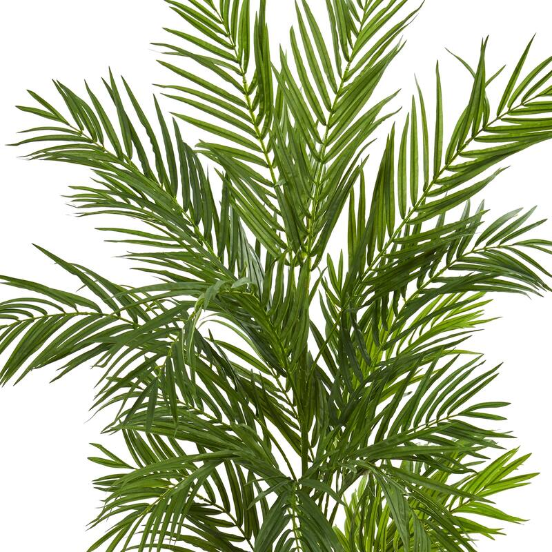 Artificial Palm Tree 5ft Indoor Outdoor Decor Sand Planter - 5ft.