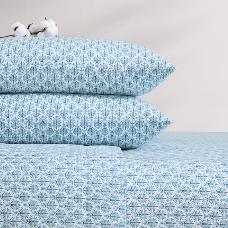 Tommy Bahama Cotton Printed Sheet Sets and Pillowcase Pairs