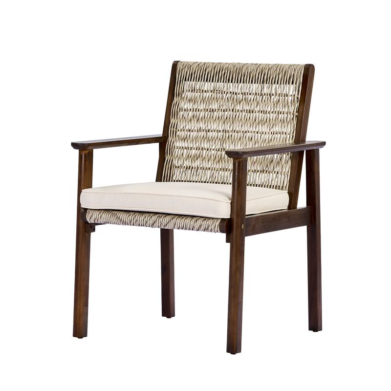 Christopher Knight Home - Solara 7-Piece Patio Acacia Wood Dining Set