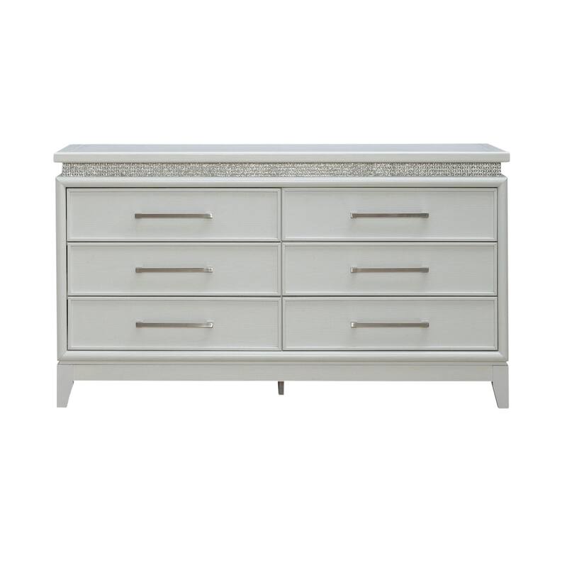 Liberty Furniture Reflections Touch Light Dresser & Optional Mirror