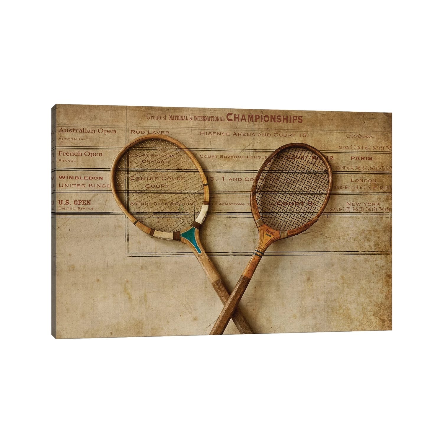 iCanvas "Tennis II" by Symposium Design Canvas Print