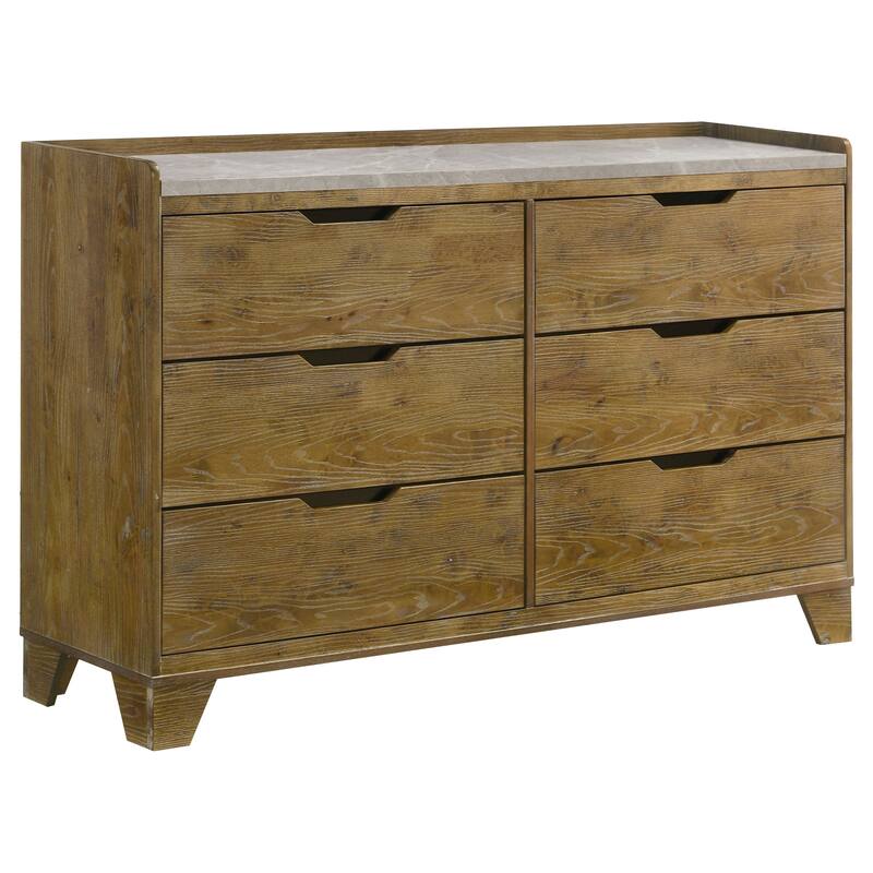 Henderson Bedroom Set Medium Oak
