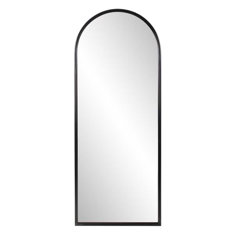Allan Andrews Metal Framed Full Length Arched Wall and Dressing Mirror