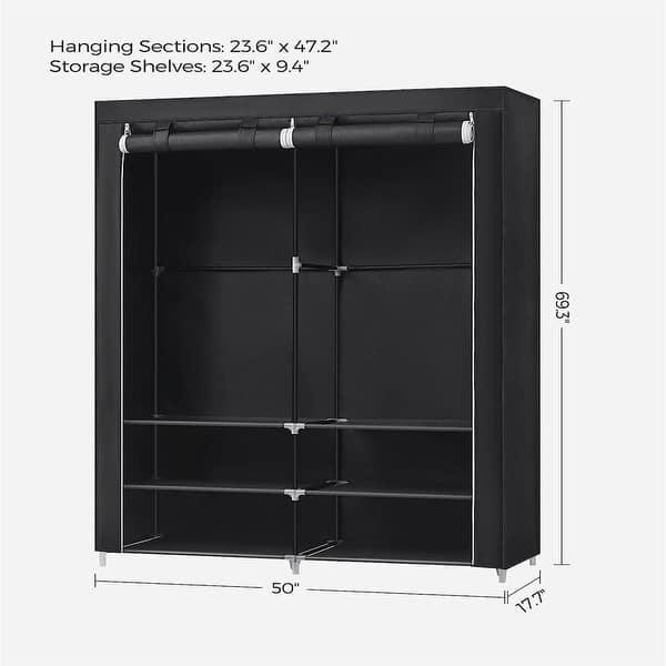 Portable Closet Wardrobe - 17.7