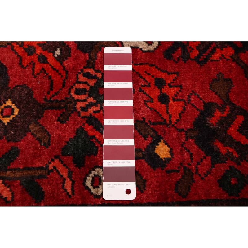 ECARPETGALLERY Hand-knotted Kayseri Vintage Red Wool Rug - 5'3 x 6'10