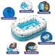 preview thumbnail 4 of 3, Mommy's Helper Under the Sea Inflatable Tub - Blue