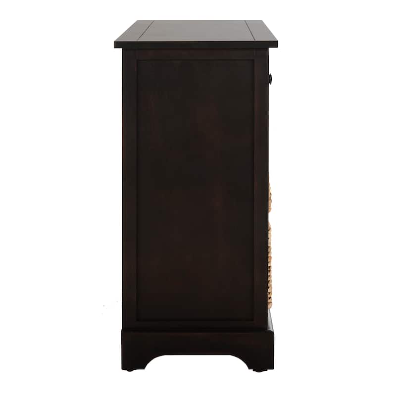 SAFAVIEH Ardelia Red 6-Drawer Storage Unit (Fully Assembled) - 30Wx13Dx26H