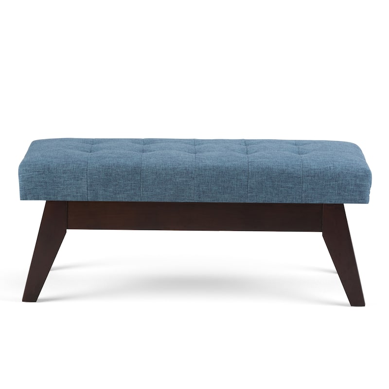 WYNDENHALL Tierney 40 inch Wide Mid Century Modern Rectangle Ottoman Bench