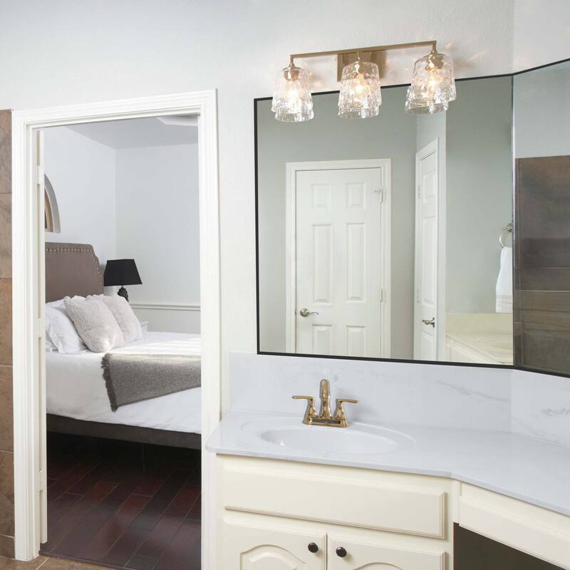 Quorum International 5005-3-1 Eldorado 3 Light 25" Wide Vanity Light
