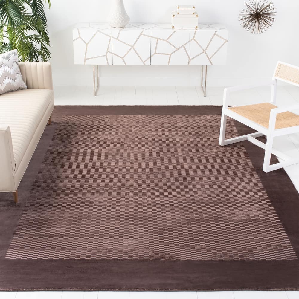 SAFAVIEH Handmade Mirage Liuda Modern Abstract Viscose Rug