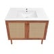 preview thumbnail 28 of 125, Classe Bathroom Vanity in Oak