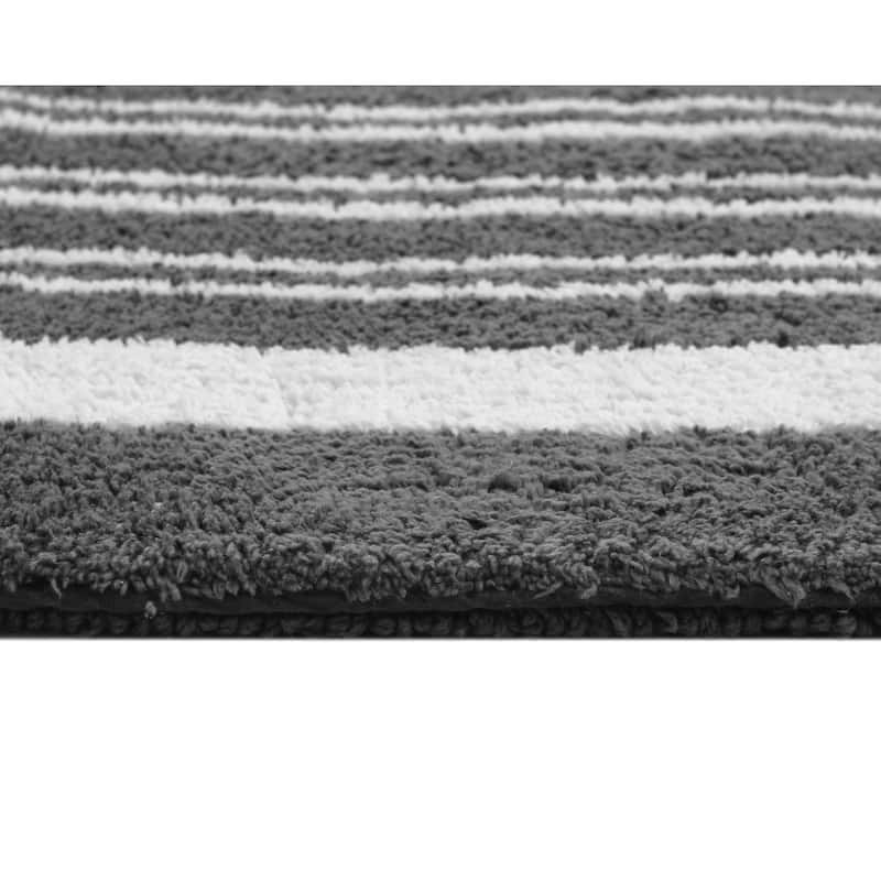 Delran Cotton Tufted Reversible Bath Runner - 22"X60"