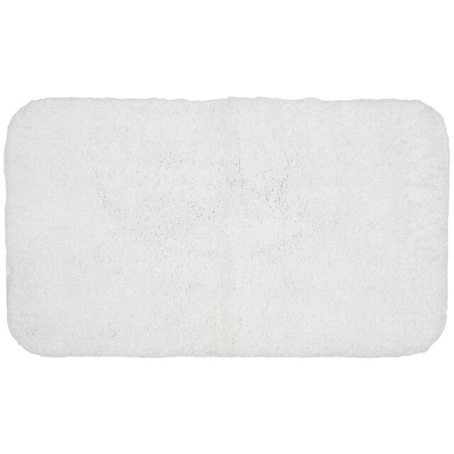 Mohawk Pure Perfection Solid Patterned Bath Rug - 1'8" x 2'10" - Ivory