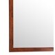 preview thumbnail 3 of 3, Offex 41 in.x41 in. Classic Square Wood Framed Dresser Mirror - Cherry - 1"L x 41"W x 41"H